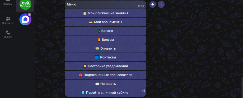 Бот в МАХ инструкция